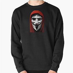 Money Heist Mask Pullover Sweatshirt