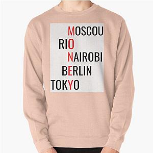 Money Heist Design Acrostic Pullover Sweatshirt