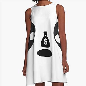 Cute Money Heist A-Line Dress