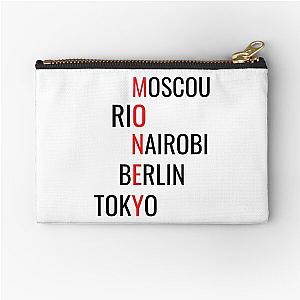 MONEY HEIST DESIGN Zipper Pouch