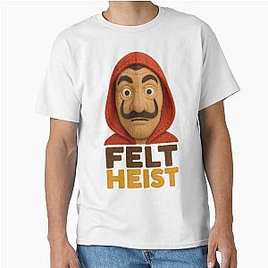 Dalí Plush Mask - Money Heist Fanart Classic T-Shirt