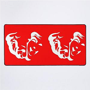 Money Heist White Desk Mat