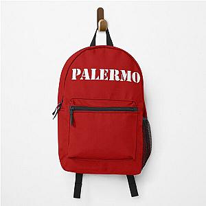 Money Heist Palermo White Backpack