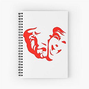 Money Heist Red Mask Spiral Notebook