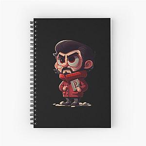 Money Heist Character Spiral Notebook