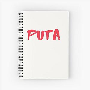 Puta Money Heist Design Spiral Notebook