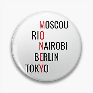 Money Heist Design Pin