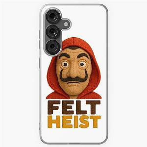 Dalí Plush Mask - Money Heist Fanart Samsung Galaxy Soft Case