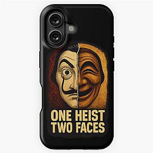 Dali Mask vs Hahoe Yangban Money Heist Korea Fanart iPhone Case