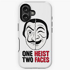 Dali Mask vs Hahoe Yangban Money Heist Korea Fanart iPhone Case