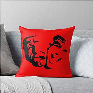 Money Heist Black Mask Throw Pillow