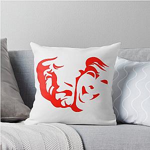 Money Heist Red Mask Throw Pillow