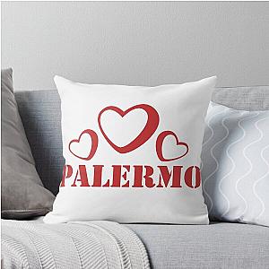 Money Heist Palermo Love Red Throw Pillow