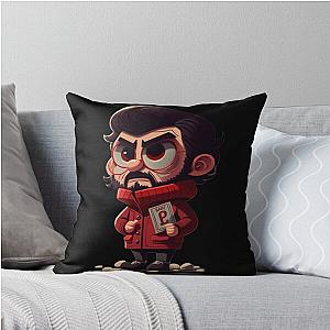 Money Heist Character Throw Pillow