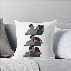 Monica & Chandler Throw Pillow
