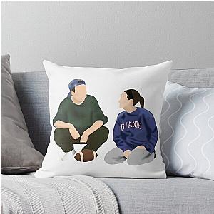 Monica and Chandler Throw Pillow