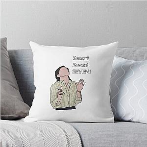 Monica Geller - Sticker Throw Pillow