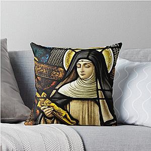 St. Monica Throw Pillow