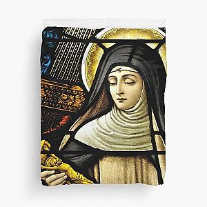 St Monica Duvet Cover