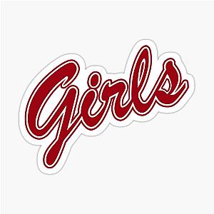 GIRLS Red Letter Vintage Shirt – Monica Geller Inspires Sticker