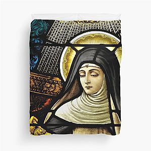 Saint Monica Duvet Cover