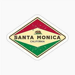 Santa Monica California Sticker 
 
cleaned title: 
Santa Monica California sticker
