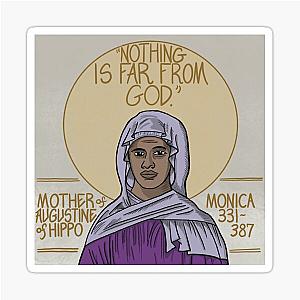 Monica of the Hippo Sticker