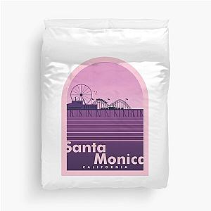 Santa Monica Pier Duvet Cover