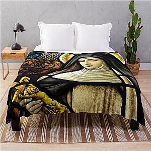 St Monica Throw Blanket