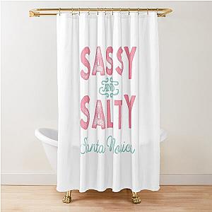 Santa Monica California Shower Curtain