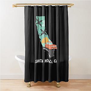 Santa Monica, CA Shower Curtain