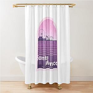 Santa Monica Pier Shower Curtain