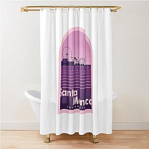 Santa Monica Pier Shower Curtain