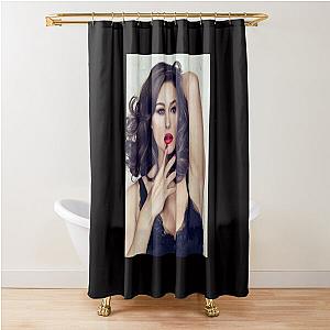 Monica Bellucci Art Shower Curtain
