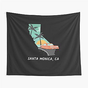 Santa Monica CA Tapestry