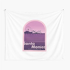 Santa Monica Pier Tapestry