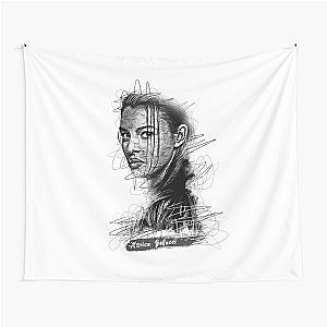 Monica Bellucci Abstract Art, Monica Bellucci Tapestry