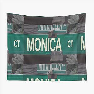 Monica Gift for Monica travel mug tapestry