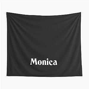 Monica White Font Tapestry