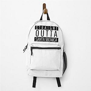 Straight Outta Santa Monica California Backpack