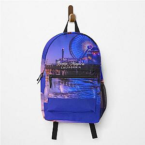 Santa Monica California Beautiful Pier Backpack