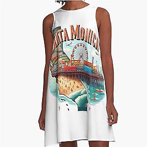 Los Angeles A-Line Dress