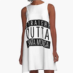 Straight Outta Santa Monica California A-Line Dress -> Straight Outta Santa Monica California A line dress
