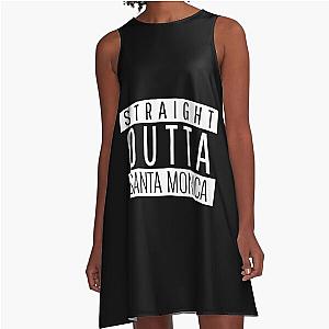Straight Outta California A-Line Dress