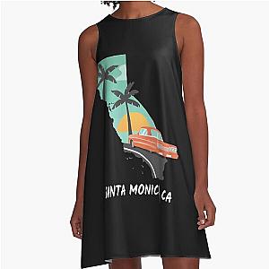 Santa Monica, California A-Line Dress