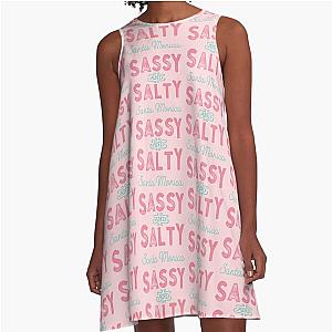 Santa Monica California Sassy A-Line Dress