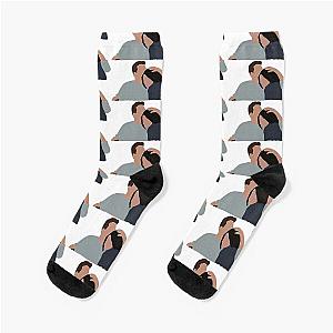 Monica Chandler Drawing Socks
