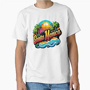 Santa Monica California USA Classic T-Shirt