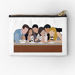 Friends Chandler Monica Rachel Ross Joey Phoebe Zipper Pouch