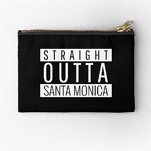 Straight Outta Santa Monica Zipper Pouch